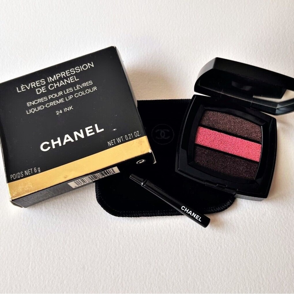 CHANEL Lèvres Impression de Chanel Liquid-Creme Lip Colour 24 Ink NEW IN BOX